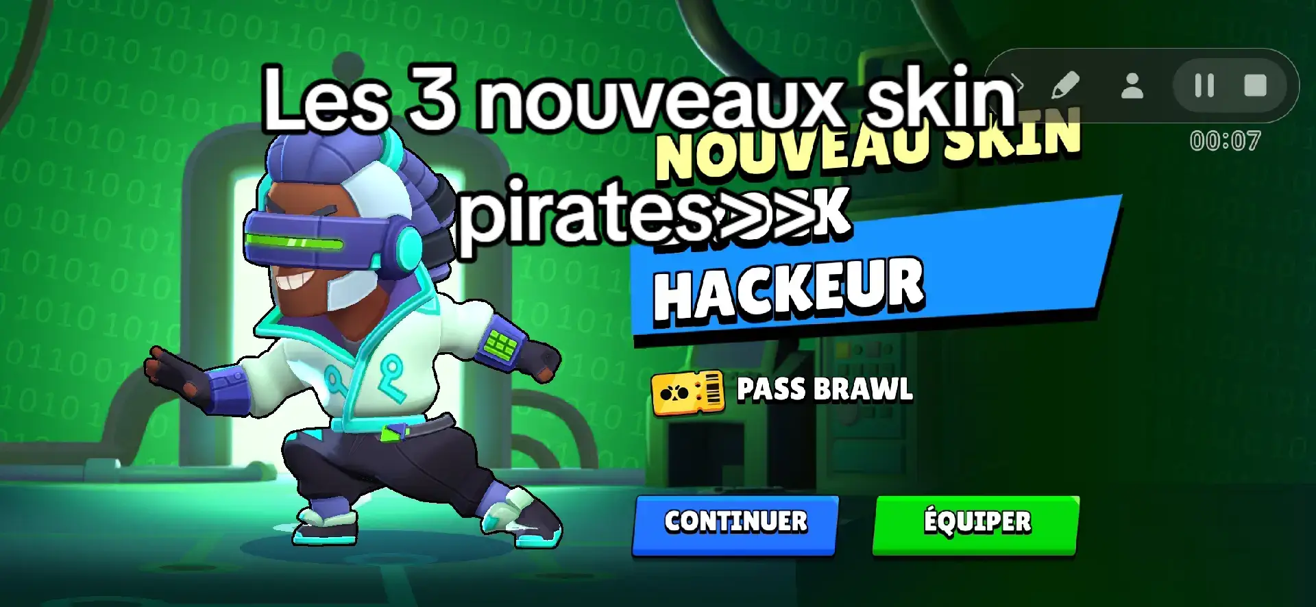 #brawlstars #newskin 