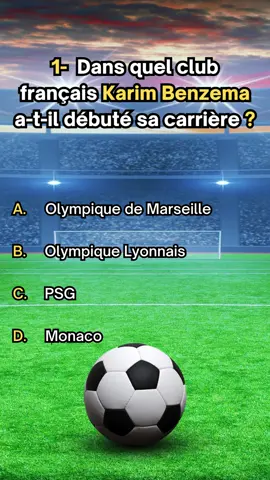Testez vos connaissances footballistique et Jouez aux quiz de la thématique Football. #quizfootball #quiz  #apprendresurtiktok #question  #test 