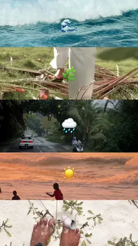 Maldives in emojis 🐚🌿🌧️🌊☀️ #tropicallife #maldives #beach #sunset #tropicalrain #vibes 