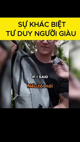 Sự khác biệt tư duy người giàu #rich #tuduythanhcong #tuduytrieuphu #tienganhmoingay