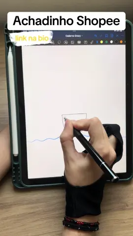 Luva touch que não atrapalha p desenhar?  #achadosshopee #achadinhos #achadinhos #foryou 
