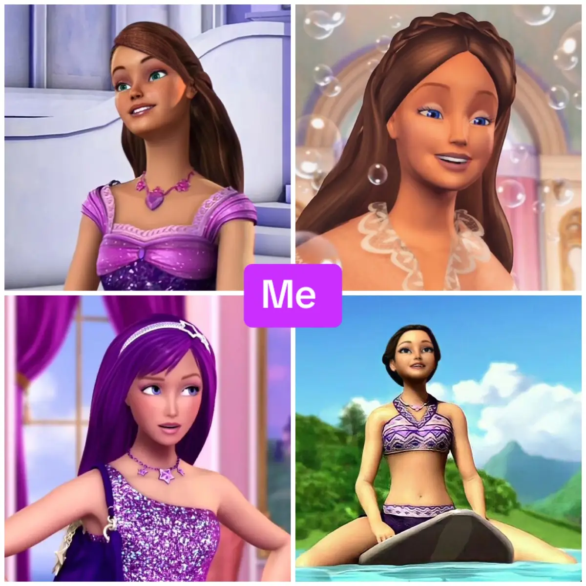 #barbietiktok #barbiemovies #barbieprincesscharmschool #BarbieMovie #barbieandthe12dancingprincesses #twovoicesonesong #meandyou #friendship 