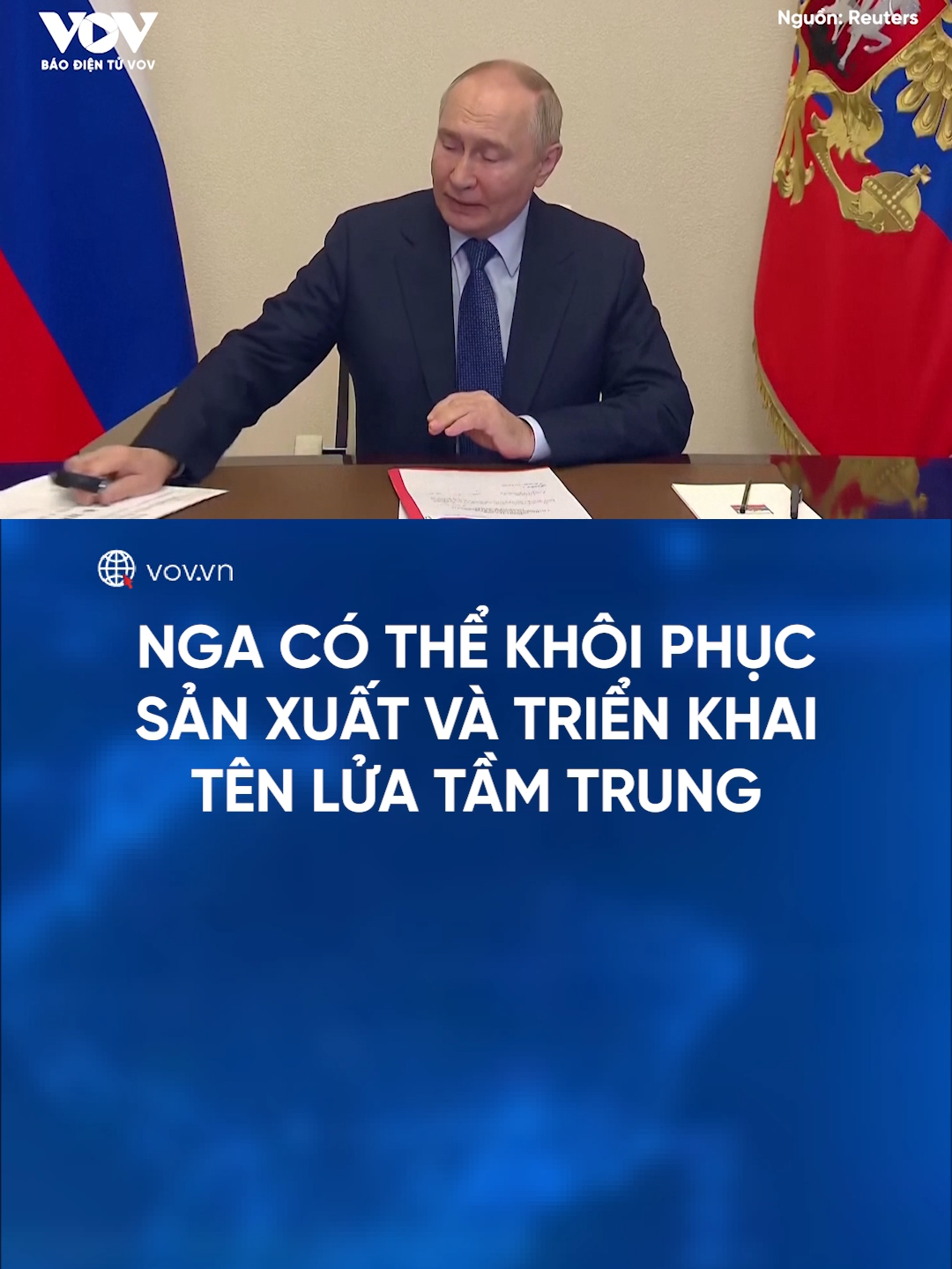 Nga có thể khôi phục sản xuất và triển khai tên lửa tầm trung. #tintuc #tinthegioi😥 #nga #ukraine #trending