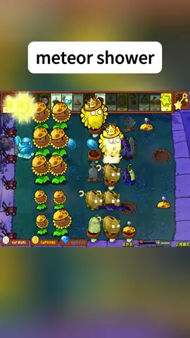 Meteor shower #pvz #plantsvszombies #plantsvszombieshybridedition #tiktok #foryou 