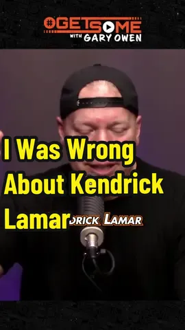 I know I said I thought Drake was going to win this beef, but I was wrong  #garyowen #getsome #kendricklamar #kendrickdrakebeef 