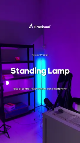 Standing lamp RGB yang bisa di kontrol dari remote ataupun smartphone ✨ Lampu sudut ini bisa ngerubah ambience ruangan. Serius deh! Terus ini harganya lagi discount cuma 300rb-an aja! Cek keranjang kuning sekarang! #standinglamp #lampusudut #rekomendasilampu #lampugaming #kamargaming #ambience #mixio #eravisual #lampuaesthetic #lampurgb 