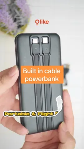 Powerbank 10.000 mAh yang sudah dilengkapi dengan built in cable! #Olikelndonesia #OlikeAudioExpert #foryou #olikesmartaccessories #powerbank #powerbankmurah #powerbankviral #wibgajian #belilokal #promoguncang77 