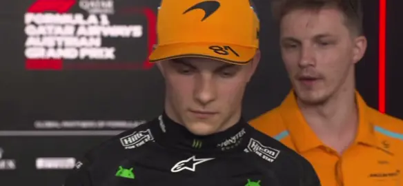 Post quali #f1interview  #austriangp with #oscarpiastri 