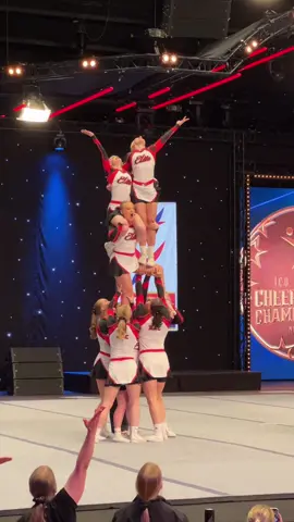 FINALS TOMORROW LEEEETS GO🔥❤️ #EliteShow #icueuropeans #europeans #cheer #level6 #pyramid #pyramids #routine 