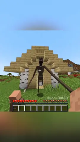 Credits to @LookOut3D #Minecraft #minecraftbuilding #minecraftmemes #minecraftmoment #minecrafttutorial #foryoupage #foryou 