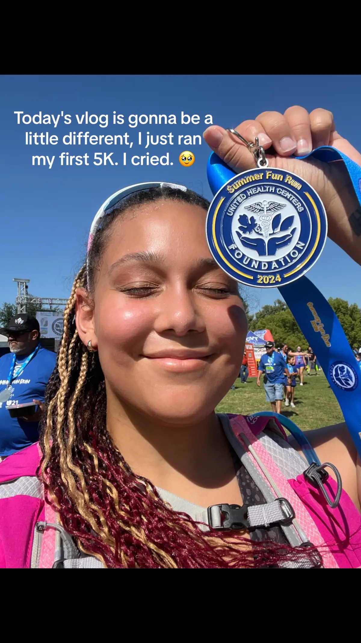 I am SO proud of myself yall 🥹. #sahm #Running #runnergirl #5k #MomsofTikTok 