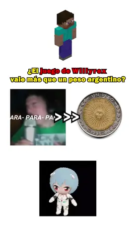 ¿El juego de Willyrex vale más que un peso argentino? - Cuenta en ya no sé la verdad xD #fyp#parati#foryou#foryourpage#dinero#money#peru#argentina#sol#peso#viral#memes#willyrex#dalas#delox#influencer#humor