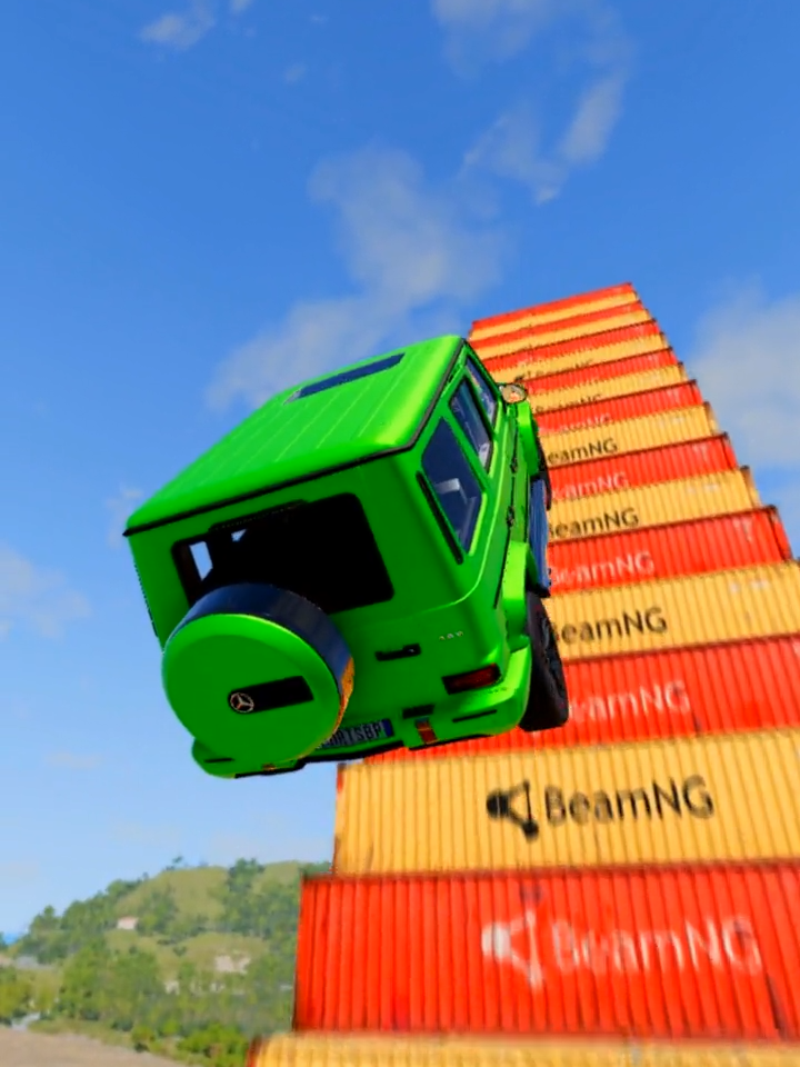 Testing which cars comes to the top Part19 #beamng #beamngdrive #gaming #fouryou