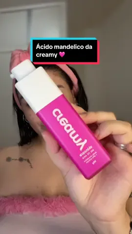 Me segue para acompanhar o resultado 🩷🧴🎀🫧 @Creamy Skincare #creamy #creamyskincare #skincare #acidomandelicocreamy #clareadordemanchas #acne #peleacneica #acneskin #skincarenoturno #rotinadeskincare #acidos #ativosdeskincare #acidomandelico #antiacne #skincareroutine #produtosdacreamy #fy #foryou #desafio30dias 