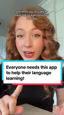 posting again about the best language learning app cause not enough people saw it! This app is changing the game for language practice- go try it!!😍✨👏🏻💓 #spanishtiktok #learninglanguages #learningspanish #bilingual #pelirroja #learnspanish #languageapps #italian #german #portugues #french #languagelearningtipsandtricks #howtolearnalanguage 