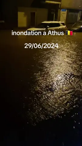 inondation à Athus  29/06/2024 #Athus #Belgique #orage #inondation #2024 