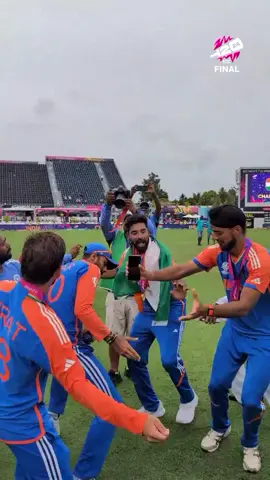 When you win, dance like everyone’s watching 😉 #SAvIND #T20WorldCup #India #cricket #cricketlover