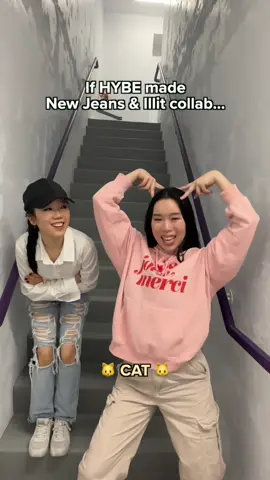 Full video is on our YT Channel 📹‘Chiam Time’! Comment ‘🐈’ if you want this song on SPOTIFY too! Hope y’all enjoy COPY CAT 🐱 #justforlaughs #thechiams #Siblings #siblinggoals #asiancanadian #musicalsiblings #familyband #kpop #HYBE #NewJeans #illit 