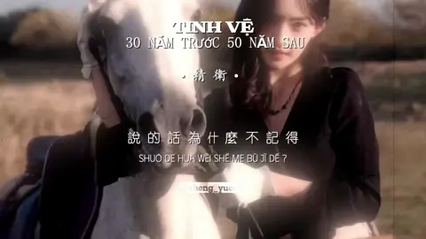 ╰┈➤ SONG : TINH VỆ -精卫 30 năm trước , 50 năm sau  #chinesemusic #nhactrunghaynhat #tinhve #精卫dj #nhactrunghaynhat #nhactrungdouyin #lyrics #douyin抖音 