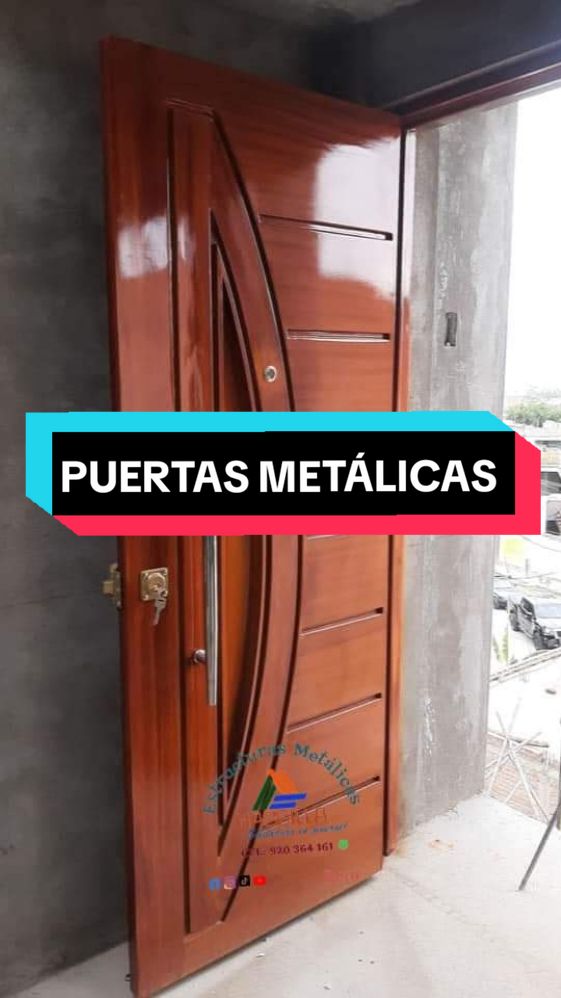 PUERTAS METÁLICAS🧑🏻‍🏭🧑🏻‍🏭 ESTRUCTURAS METÁLICAS / CERRAJERÍA  CELULAR📱: (920 364 161  /  944 411 571) ✅ TECHOS METÁLICOS / AZOTEAS  🌧️Techos con aluzinc, policarbonato, fibra, sol y sombra, etc ✅ PORTONES / ENRROLLABLES ✅ PUERTAS ✅ REJAS / PROTECTORES  ✅ CERCOS PERIMETRALES ✅ ESCALERAS ESTRUCTURALES ✅ BARANDAS, PASAMANOS ✅ ESTRUCTURAS EN GENERAL ✅ SERV. TÉCNICO Y MANTENIMIENTO  ✅ PINTURA ☎️ 920 364 161 📬 estructurasmetalicashachilla@gmail.com ¡Contamos con más de 30 años de experiencia! 😉 LIMA - PERÚ 🇵🇪 *También hacemos trabajos en PROVINCIAS* Realice su cotización, proformas sin compromiso;  gustoso de atenderle y asesorarle personalmente.  Atte: Narciso Hachilla Mellisho.   🧑🏻‍??  #TechoPropio  #aluzinc  #policarbonato  #soldadura  #cerrajeria  #portones  #puertas  #rejas  #barandas  #techometal  #soldador  #cerrajero #carpinteriametalica #protector  #pasamanos   #mezzanine #techos #pintura #soldadura #solysombra #fierro #lluvia #limagris  #viral 