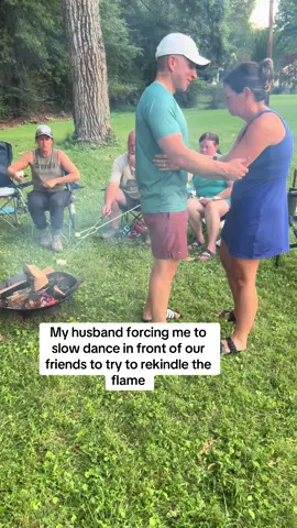Idk what’s hotter our chemistry or the fire? #fyp #momlife #momhumor #wifelife #wifehumor #motherhoodunplugged #MomsofTikTok #motherhoodunplugged #sahmlife 