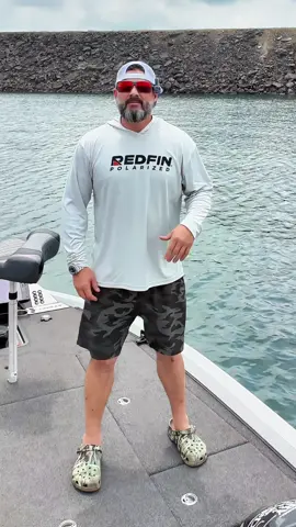 At Smith Lake Sam for the @TNT Fireworks @Bassmaster Elite Series @Redfin Polarized 