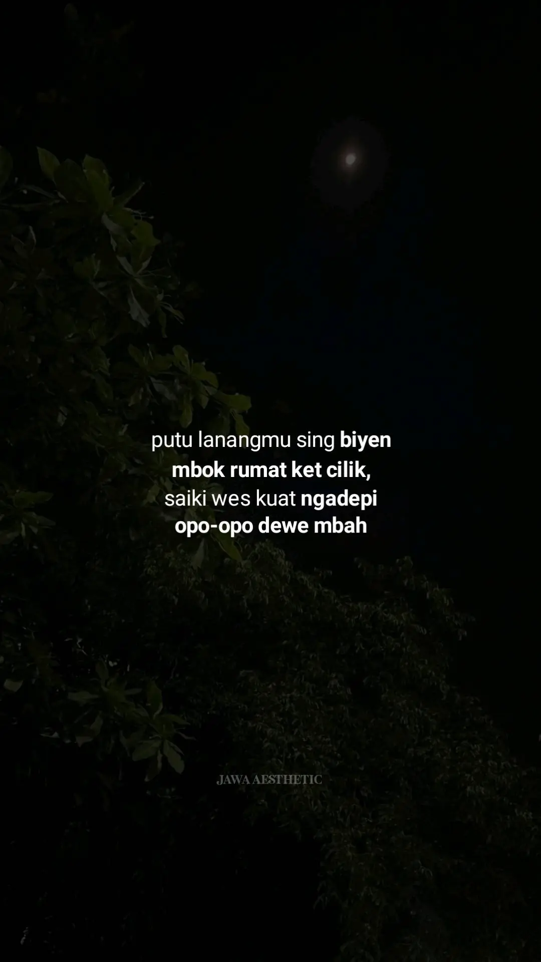 swargi langgeng mbah #jawaaesthetic #katakatajawa #jowostory #quotesjowo 