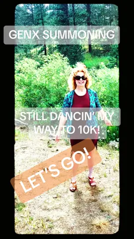 #letsgo #genx #generationx #rythmofthenight #dancinmywayto10k #woot #whoop 