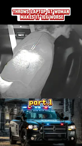 Throws Laptop At Woman, Makes It 10X Worse#tiktok