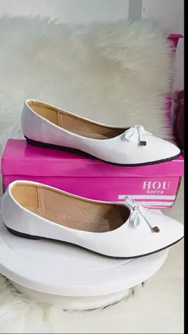 New HOU  Korea  pointed toe shiny women doll shoes flat shoes office shoes bow ribbon design   Girl Walking Shoes 