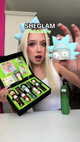 Rick & Morty Makeup 💄😍 @SHEGLAM #SHEGLAM #sheglamxrickandmorty #sheglamcollection 