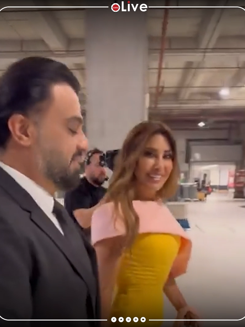 بعد الإعلان رسميا.. أول ظهور لـ نجوى كرم وزوجها الجديد رجل الأعمال عمر الدهماني #نجوى_كرم #عمر_الدهماني