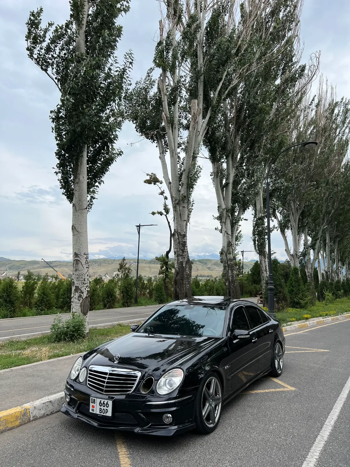 ☠️😉#666BOP #w211amg63 #e55kompressor #mercedes #AMG 