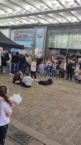 Here's a snippet of Alfie busking yesterday. This is why he loves busking. Alfie couldn't be happier than drawing in the crowd whilst he entertains them. The support the Manchester public gives him is unreal! #wedothingsdifferentlyhere  #manchester #marketstreet  #lovemanchester  #alfieandrew  #alfieandrewmusic #childsinger #kidsinger #singersoftiktok  #celinedion #titanic #manchestereveningnews #themanc #fyp 