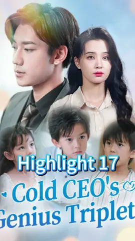 Ur belated confession is nothing but a joke😅 | Get RedShort to watch full eps of“Cold CEO's Genius Triplets” #cdrama #cdramafyp #Chinesedrama #shortdrama #redshort #fy #fyp 