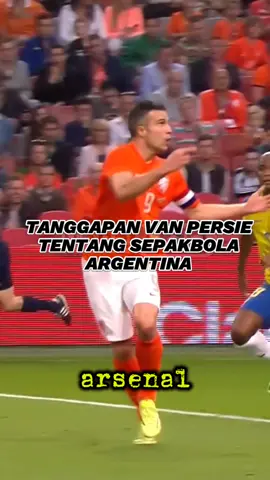 Kritikan Robin Van Persie mengenai sepakbola Argentina #vanpersie #argentina #garnacho #football #sepakbola 