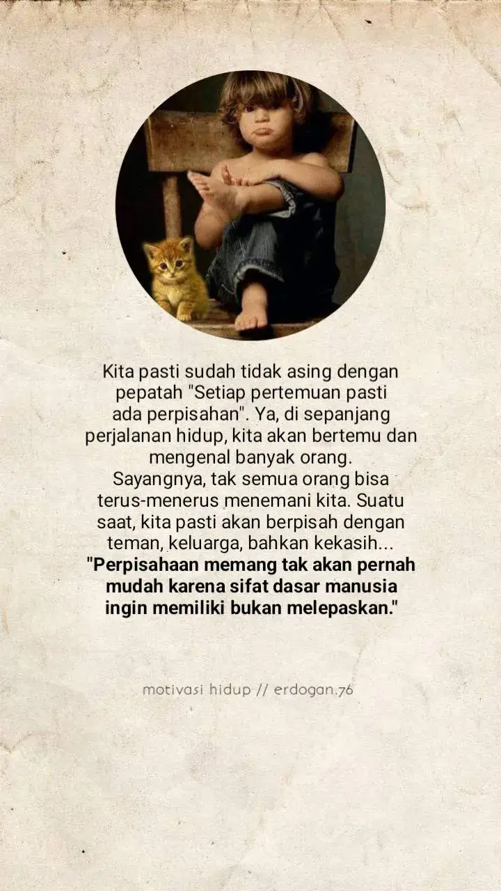 Hargai yang ada sebelum ia menghilang.... #motivasihidup #selflove 