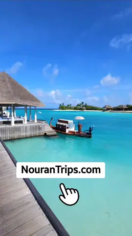 Discover the Maldives' stunning 50 shades of blue 🤩🏝️  @nourantrips Visit NouranTrips.com and plan your adventures  - #maldives #luxurytravel #beautifuldestinations #beachholiday #maldivesresorts #luxuryresorts #fsmaldives #fskudahuraa 