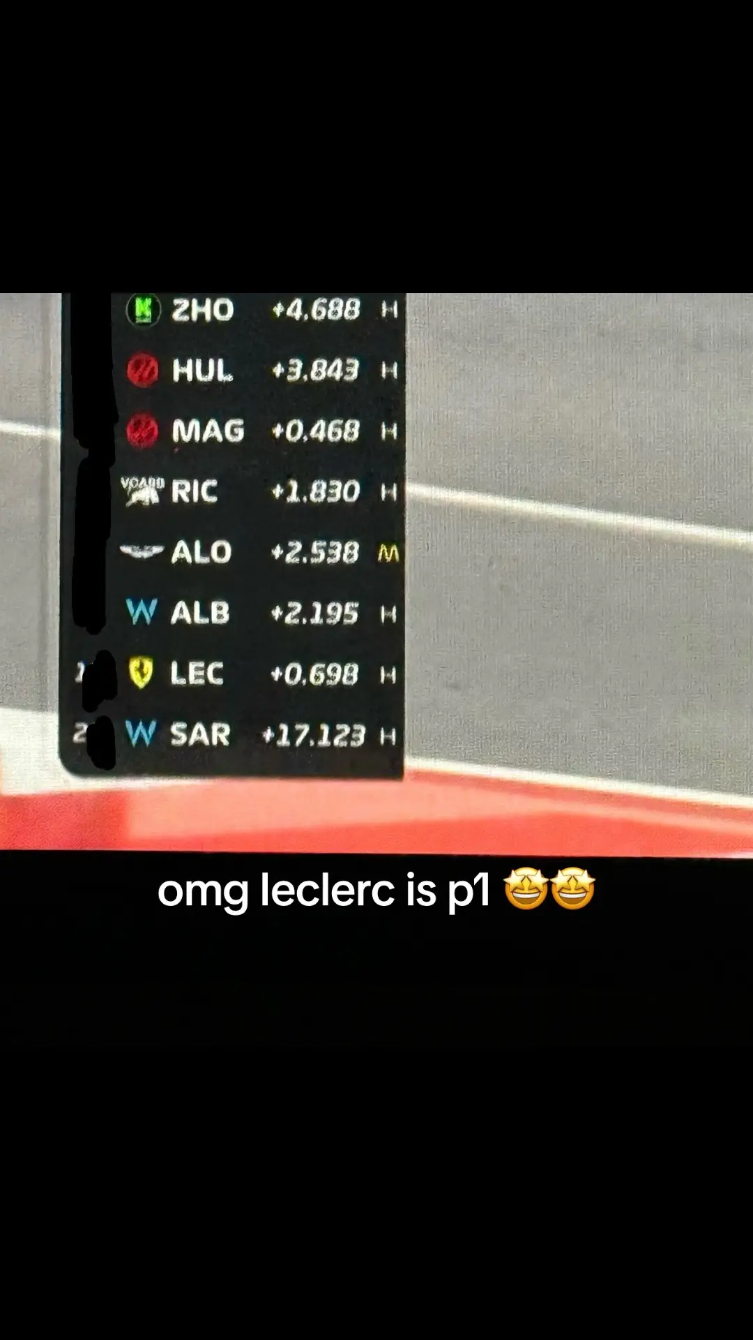 what a day to be a tifosi #formula1 #f1 #austriangp #scuderiaferrari #charlesleclerc #leclerc