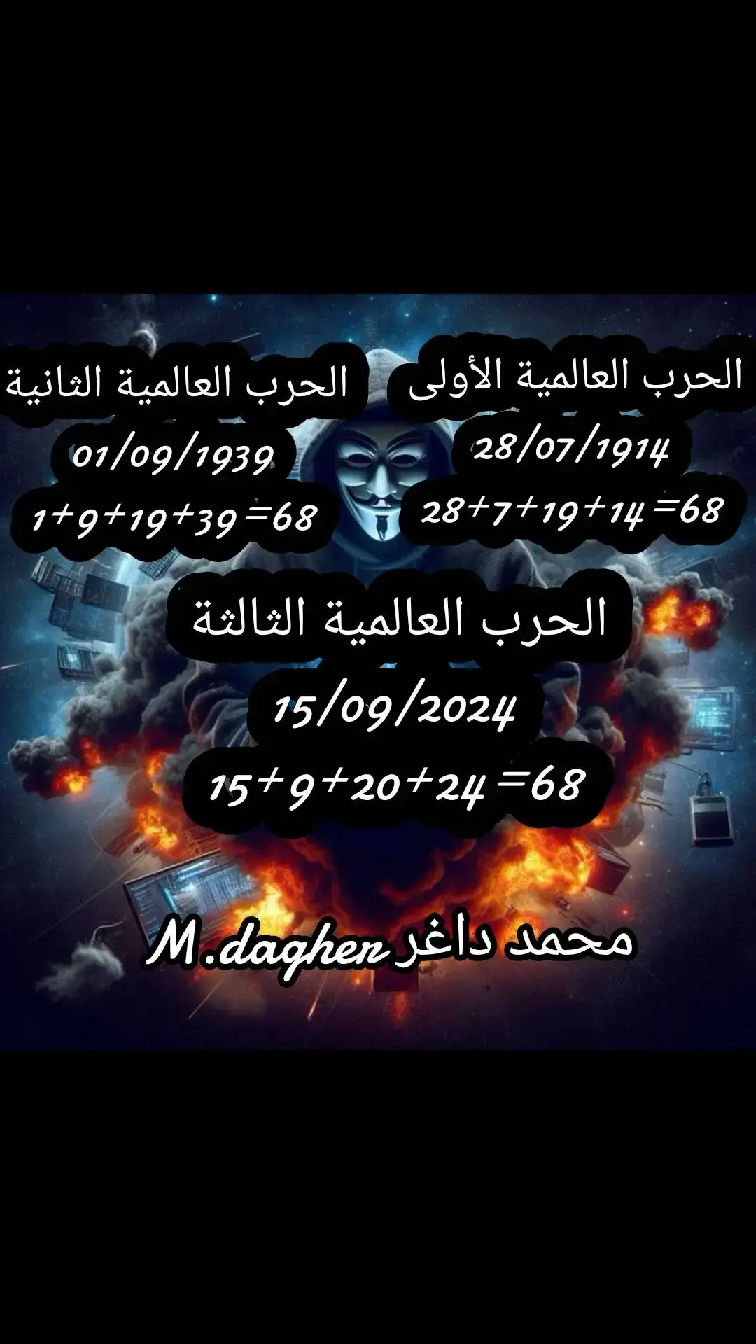 15/09/2024 هل هو موعد الحرب العالمية الثالثة  #مصر #الحرب_العالمية_الثالثة_  #السعودية #قطر #العراق #المغرب #الجزائر #سوريا #القادم_افضل_بأذن_الله 