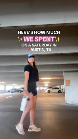 SPEND DETAILS ↓ what we spend on a typical Saturday living in Austin, TX = $91.37  Have you started tracking your spend yet?!  #personalfinanceforwomen #personalfinanceformillennials#austinfoodie #atxlife #moneytipsformillennials#moneytipsforwomen #austintexas #budgetingtools #budgeting101 #budgetingforbeginners 