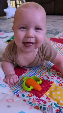 Baby boy Max! 💙  #momtok #momof6 #fy #fyp #boymom #girlmom #babyboy #helpmegrow #family #sahm #letsgrow #roadto5k 
