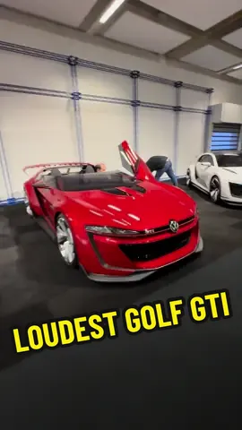 Brutal sound of concept car Volkswagen Golf GTI Vision Gran Turismo! #volkswagen #golf #gti #auta #concept #sportcar #masakr #crazycar #soundon #loudestcar #jakubrejlek #volkswagengolfgti #golfgti #vwgolf #faster #sound 