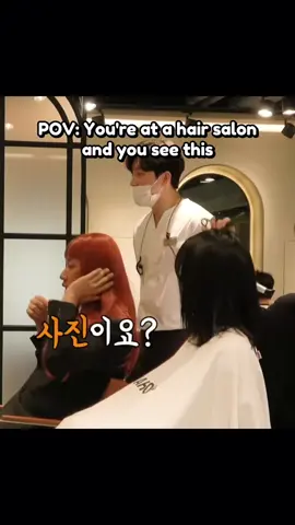 Watch till the end 😂 Goated korean hair salon prank