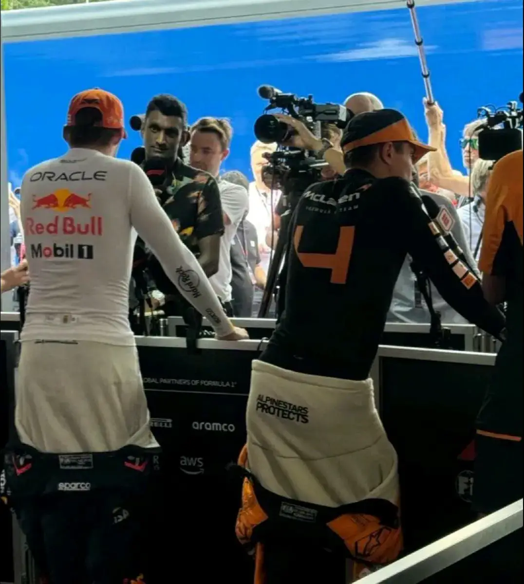 THEY WERE TOGETHER ALL THE F*CKING TIME 😭🥶 #landonorris #LN4 #f1tiktok #Mclarenf1 