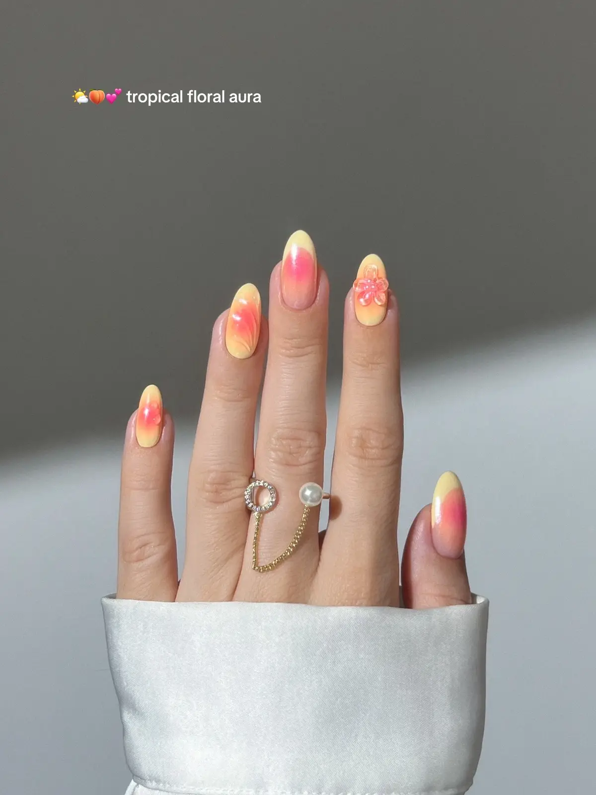 🫐🍋🌸🌈 blueberry lemon freshness, tropical aura vibes, and a rainbow twist ✨ summer nails never looked so colorful and fun, what’s your pick?  _____ *affiliate #fruitnails #summernails #glitternails #sparklynails #3dnails #nailinspo #nails cute nails , almond nails , nail art tutorial, pearl chrome, purple pink yellow orange blue green neon