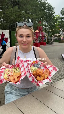 @🎢Canadas Wonderland  Canada Celebration taste testings are a MUST try!😍 Everything was so delicious! #canadaswonderland #canadian #canada #canadatiktok #tastetest #foodtiktok 