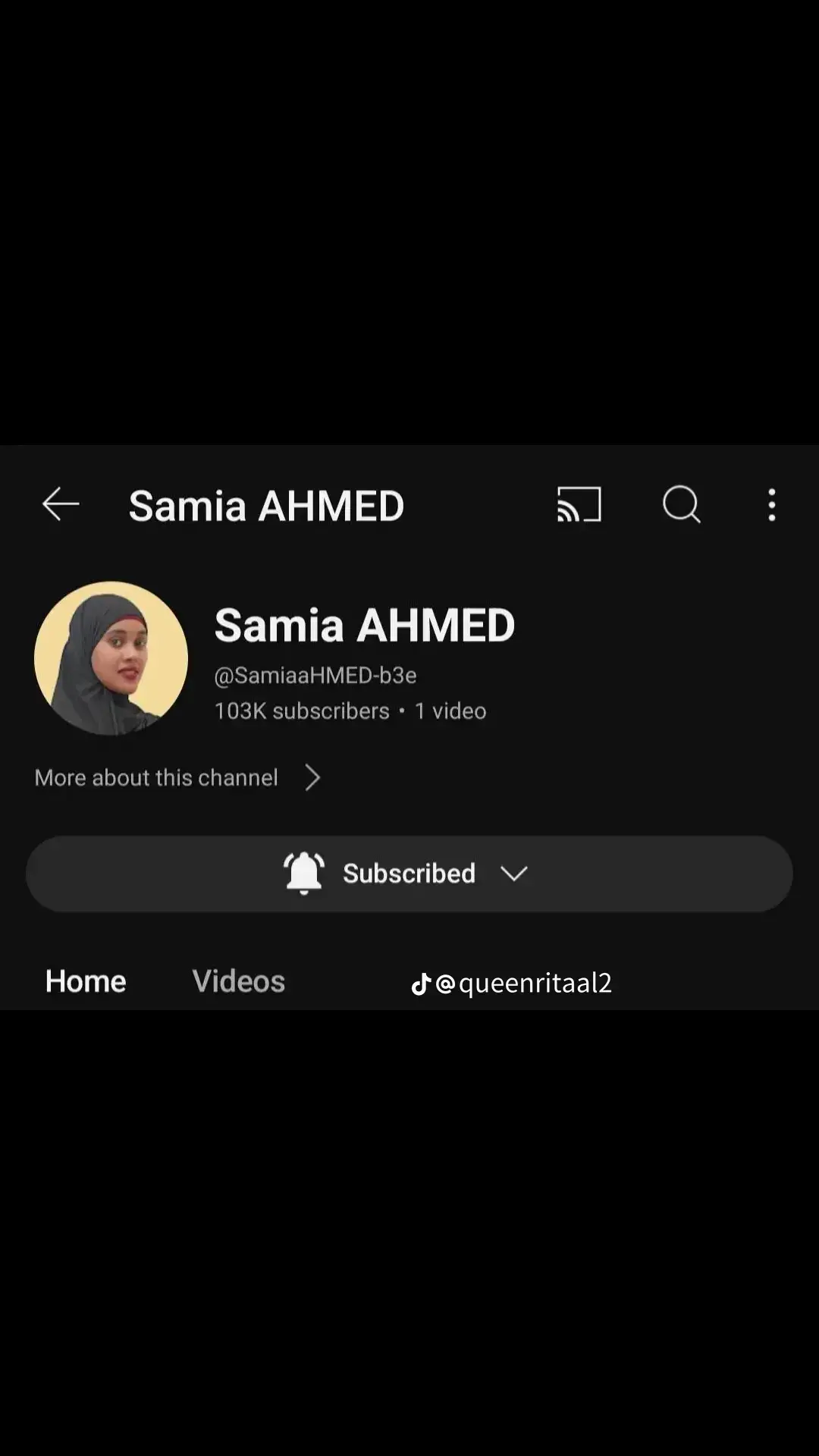 Queen Always queen @samia15.12  congratulation zizter 100k inta in Ka bdan Ku rajena 👑🔥