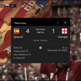 skor Spanyol vs Georgia #spanyol🇪🇸 #euro2024germany #calonjuaraeuro#timnasspain🇪🇦 #viraltiktok #history #fyp