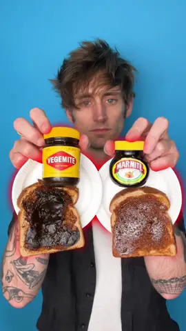 I’m American so I wanted to find out what’s the difference between Vegemite and Marmite? #vegemite #marmite #tastetest #snacks #creatorsearchinsights 